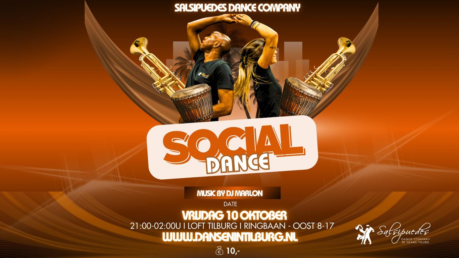 Social Dance Vrijdag 10 Oktober
