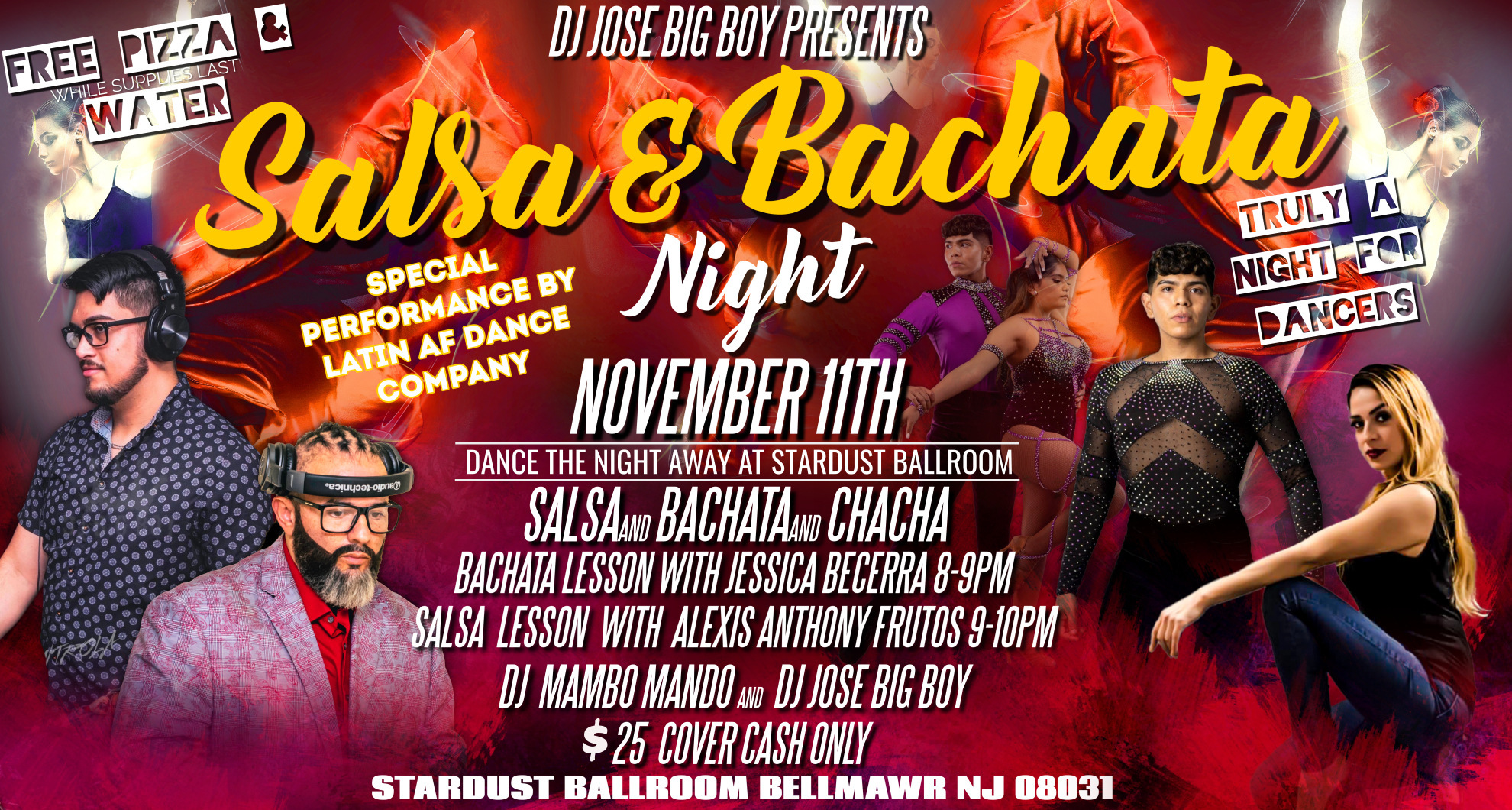 Salsa & Bachata Night With DJ Jose Big Boy & Friends