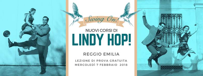 Inizio Corsi Lindy Hop 2018 Swing On! Reggio Emilia
