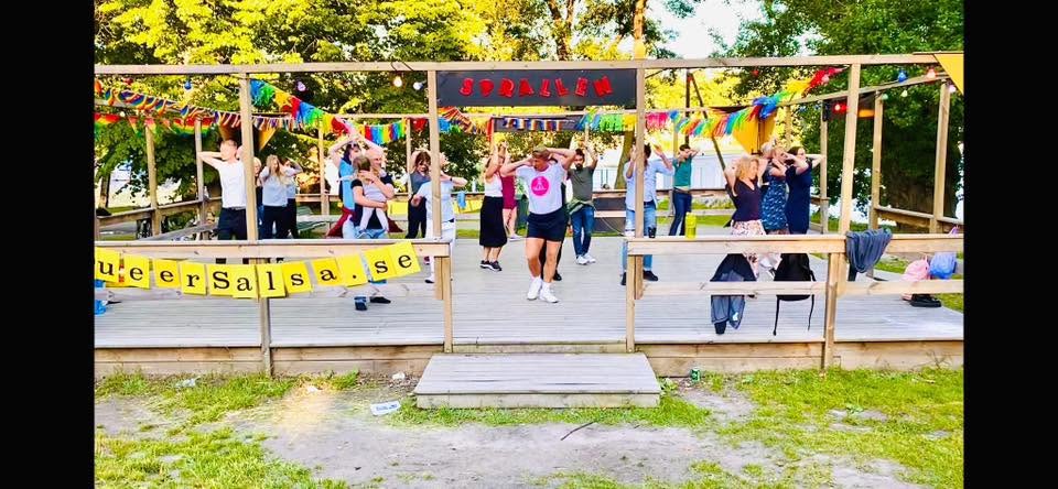 INSTÄLLT pga regn! Salsa & Bachata i Solen på Sprallen!