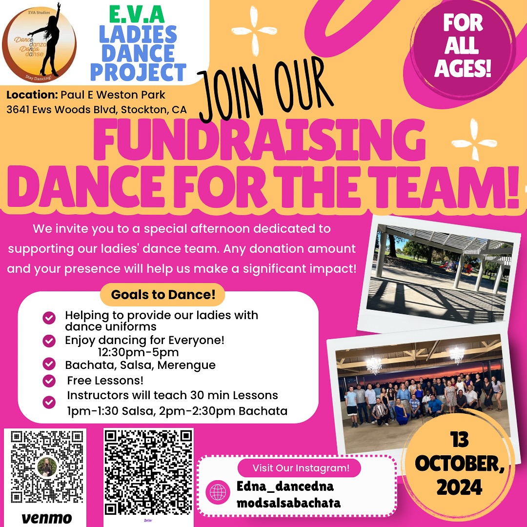 E.V.A Dance for the Team fundraiser!