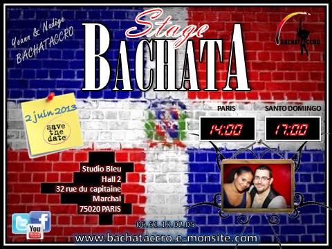 BACHATA BOOTCAMP par YOANN & NADÈGE - BACHATACCRO - Paris
