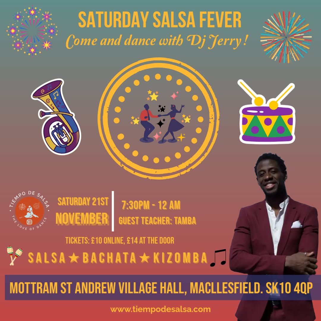 Saturday Salsa Fever with Tamba - November 21st