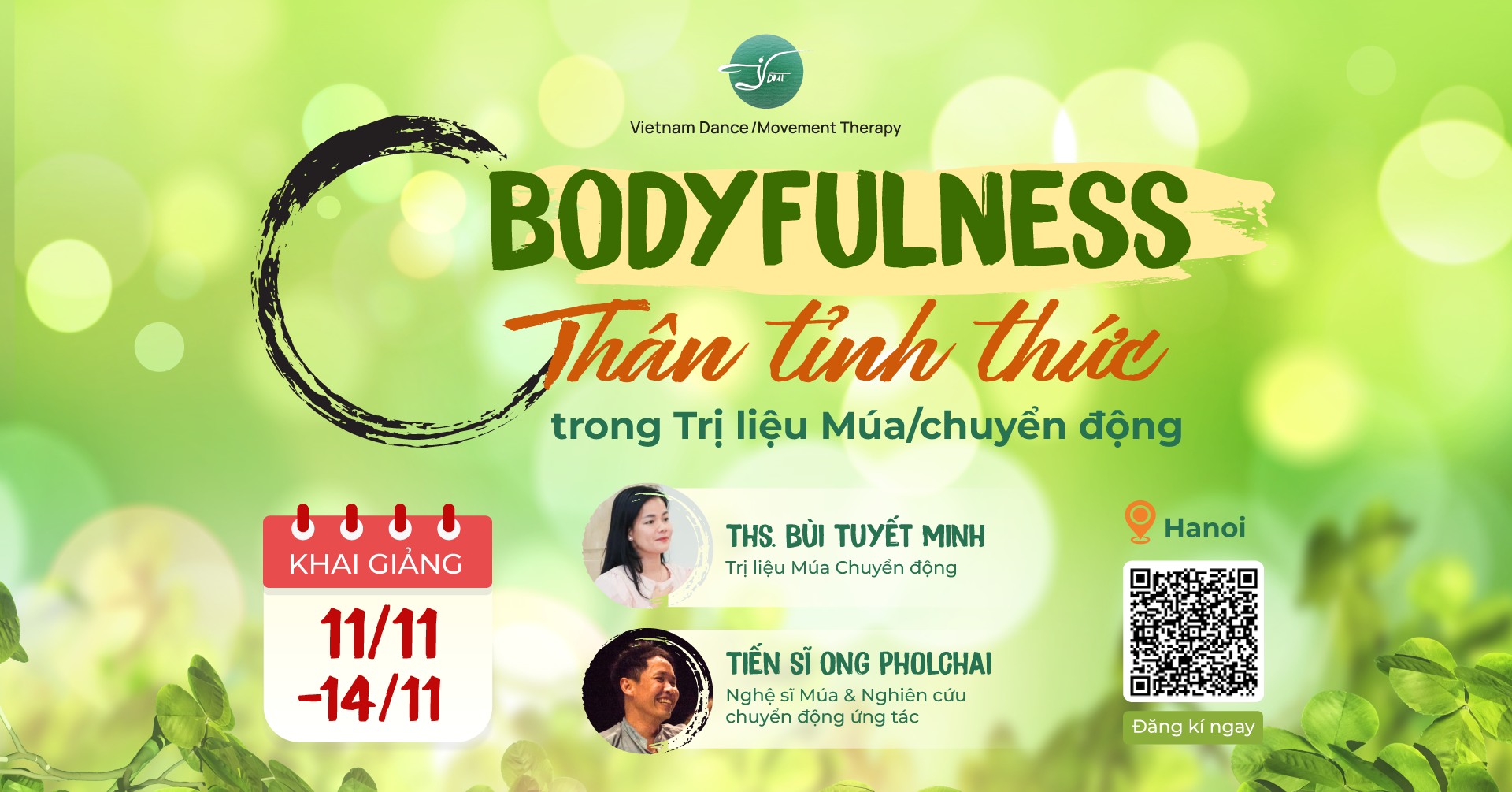KHÓA HỌC BODYFULNESS_ THÂN TỈNH THỨC với TRỊ LIỆU MÚA
