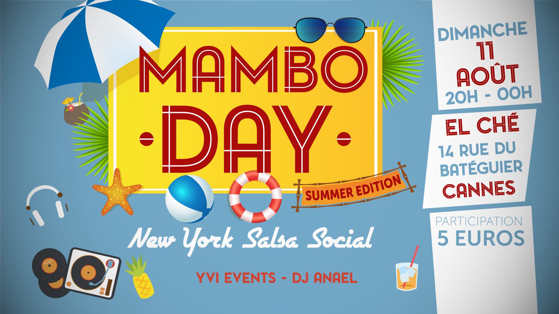 Mambo Day : Summer Edition Guest DJ Anahi