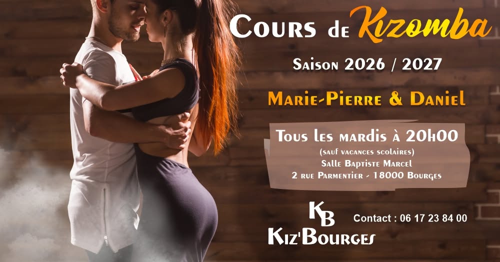 Rentrée 26-27 Kizomba avec Kiz'Bourges - Portes Ouvertes