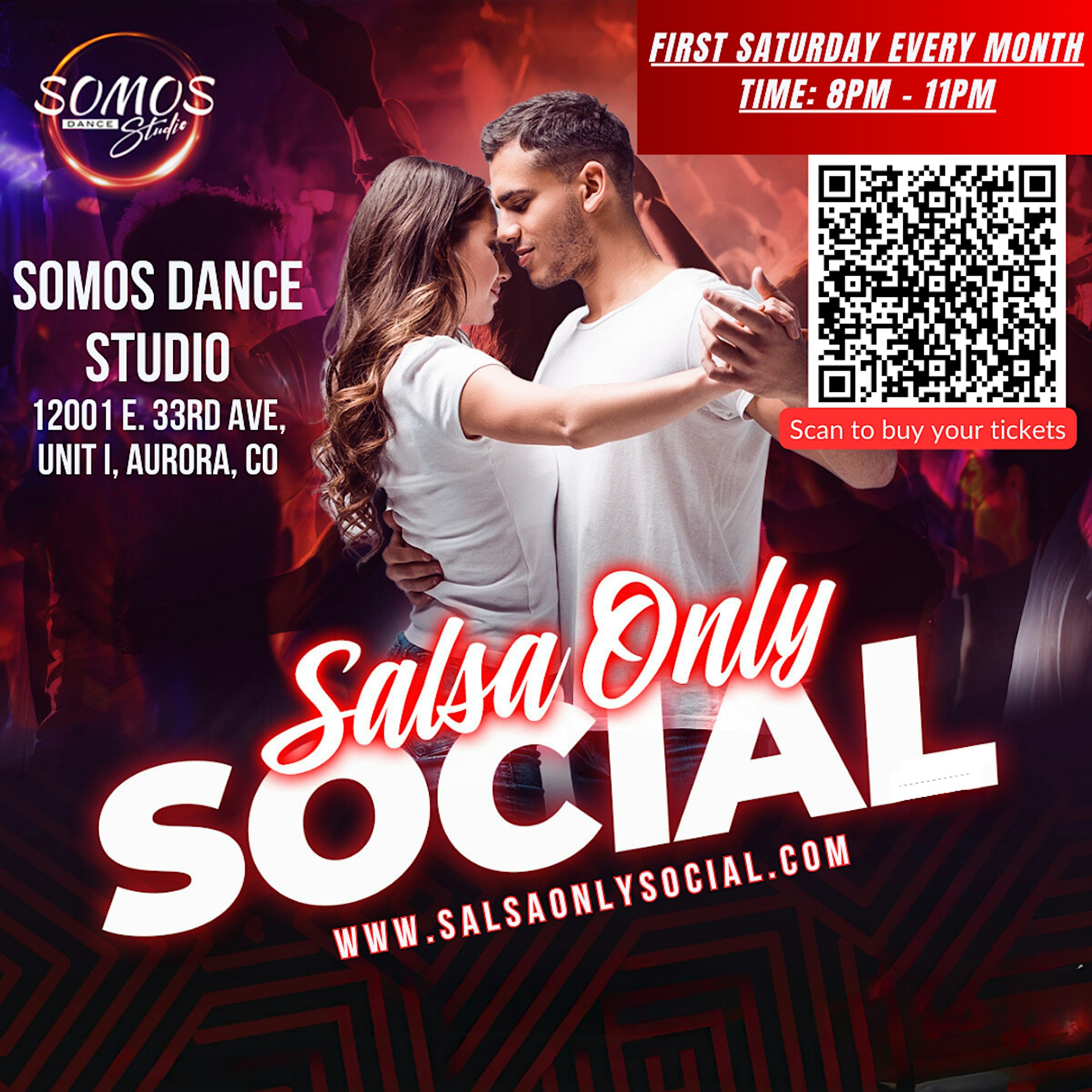Salsa Only Social - Feat. DJ Manso Salsa Class by Tom