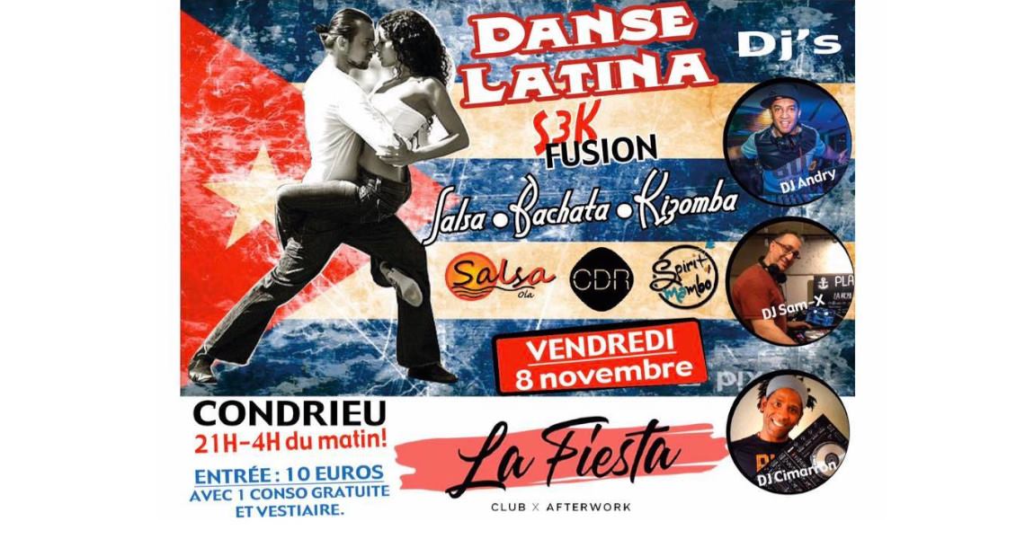 Soirée Latino S3K Fusion - Le Retour 3 DJs 3 Ecoles