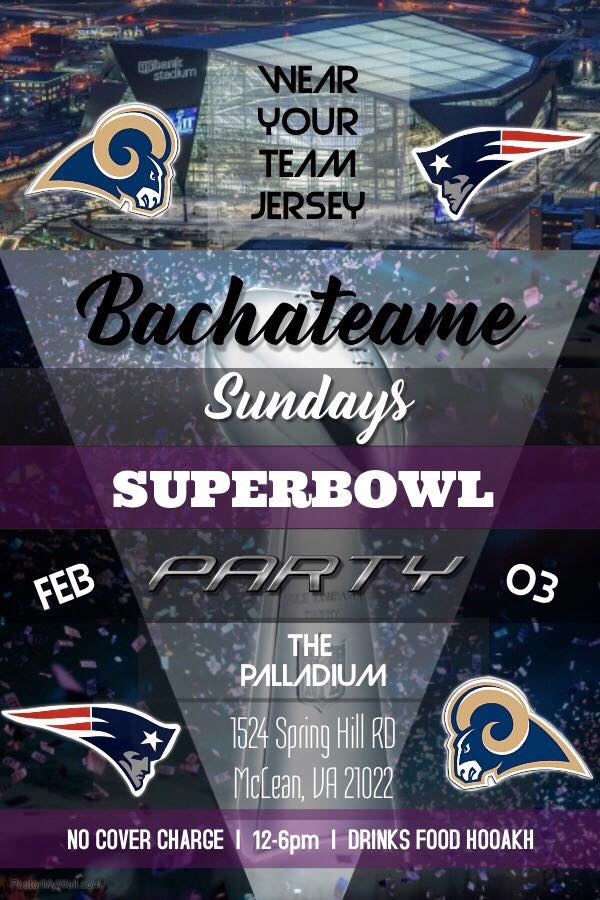 Bachateame Sundays presents "Wear Your Team Jersey Sunday!"