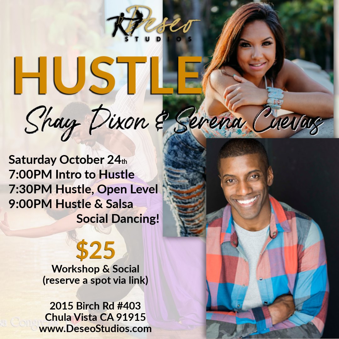 Evening of Hustle and Salsa at Deseo Studios