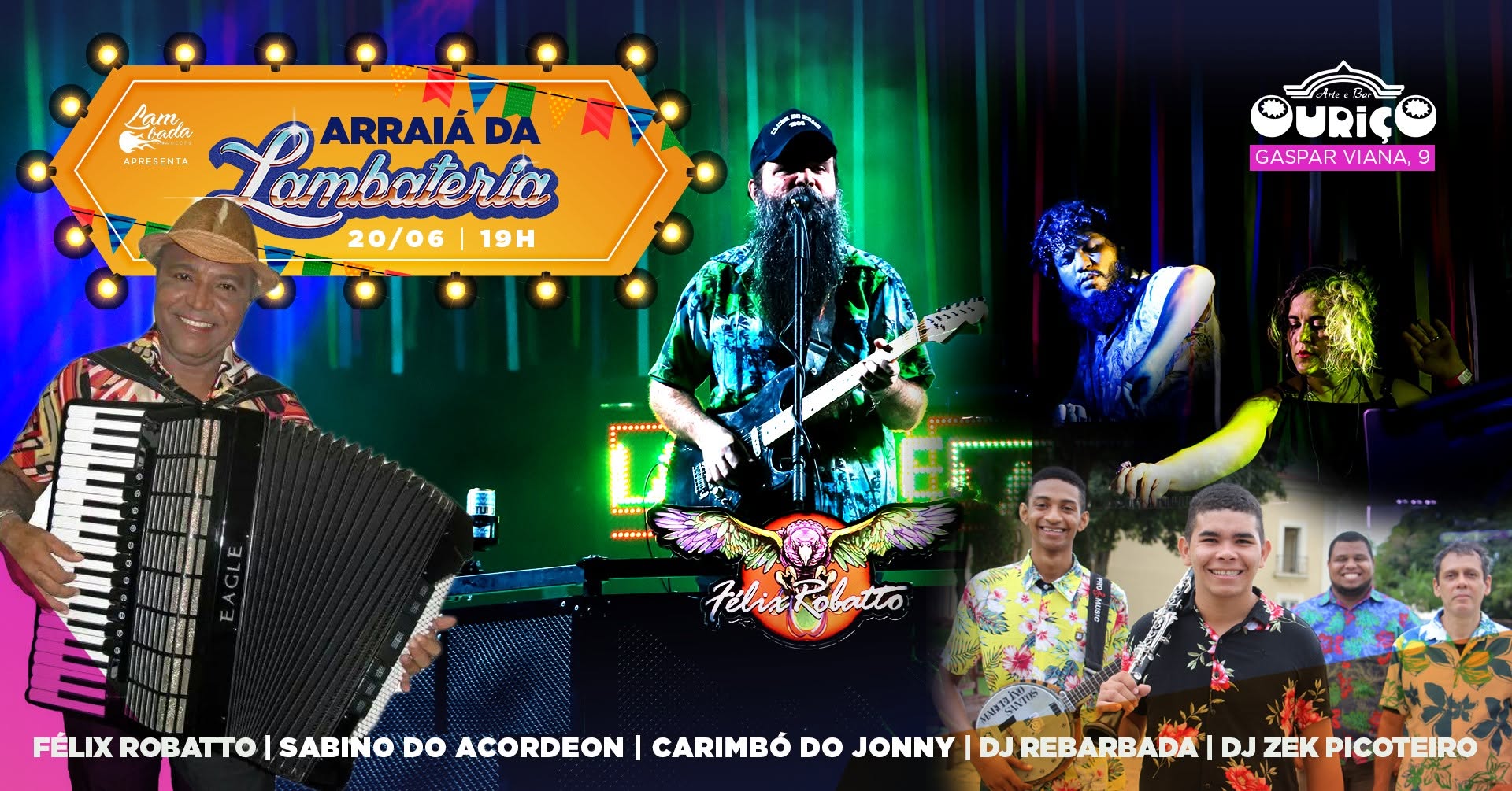 Lambateria 147 - Arraiá da Lambateria com Sabino do Acordeon