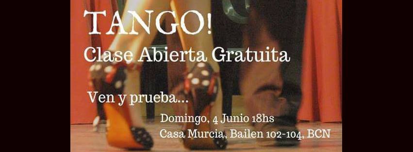 CLASE Abierta Gratuita Tango .