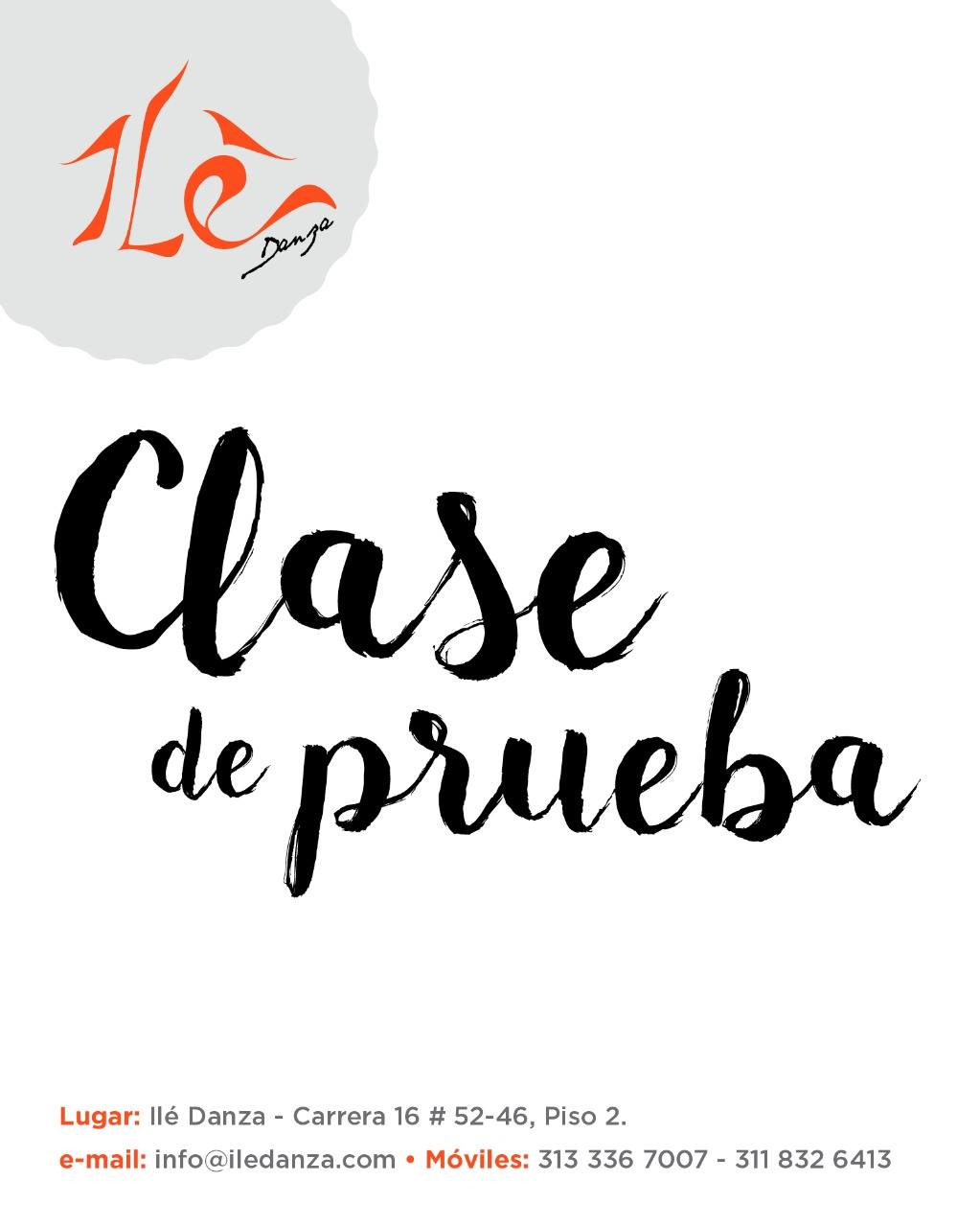 Clase de prueba en Ilé Danza