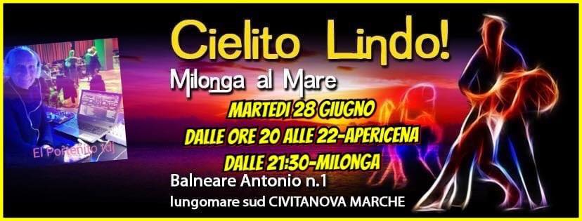 “CIELITO LINDO” Milonga al mare al Balneare Antonio di Civitanova Marche