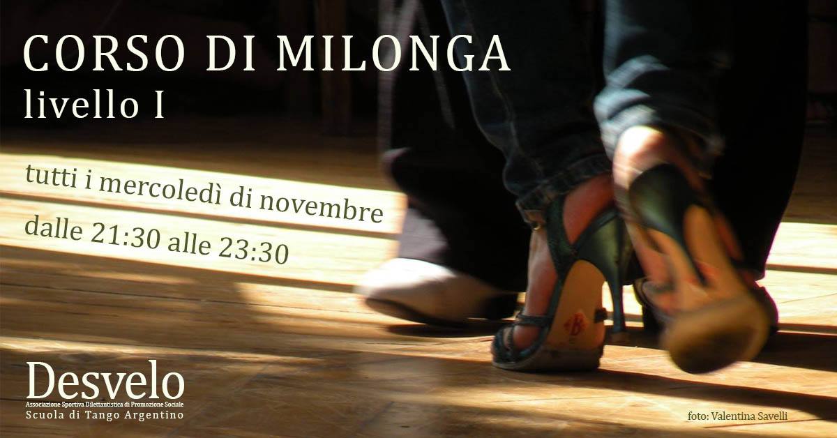 Corso di milonga - livello I