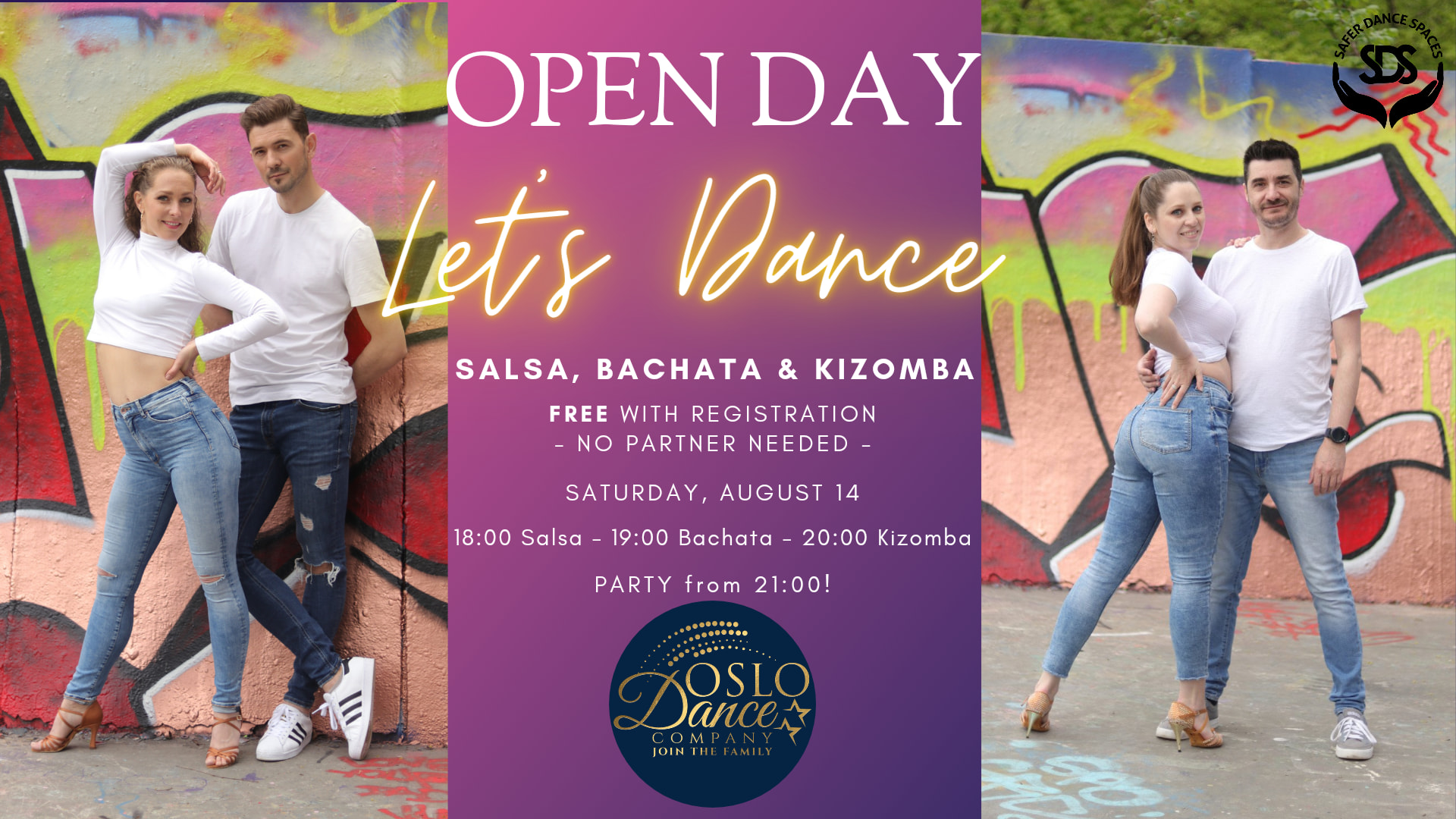 Salsa Bachata Kizomba - OPEN DAY Free Classes & Party