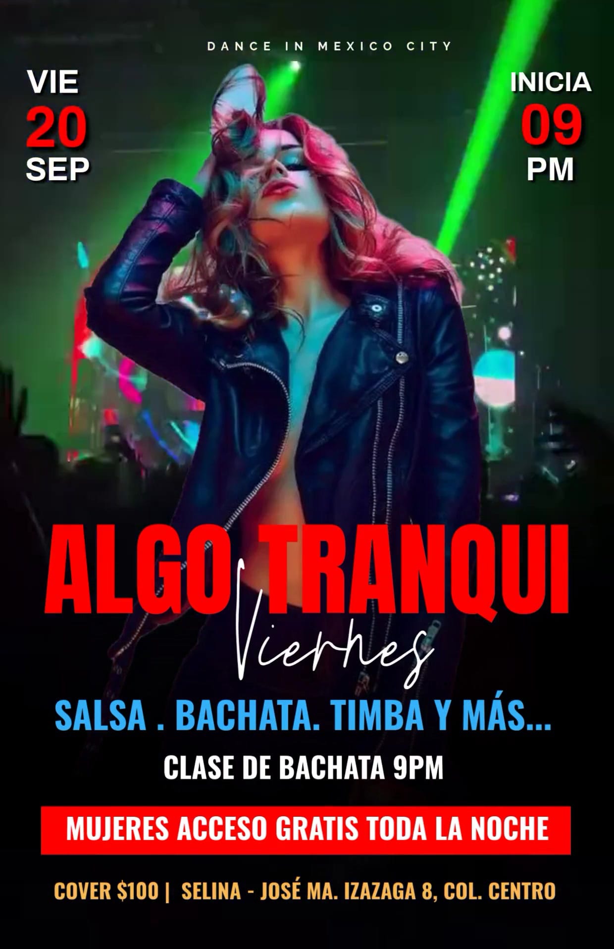 Viernes Algo Tranqui 20 sep