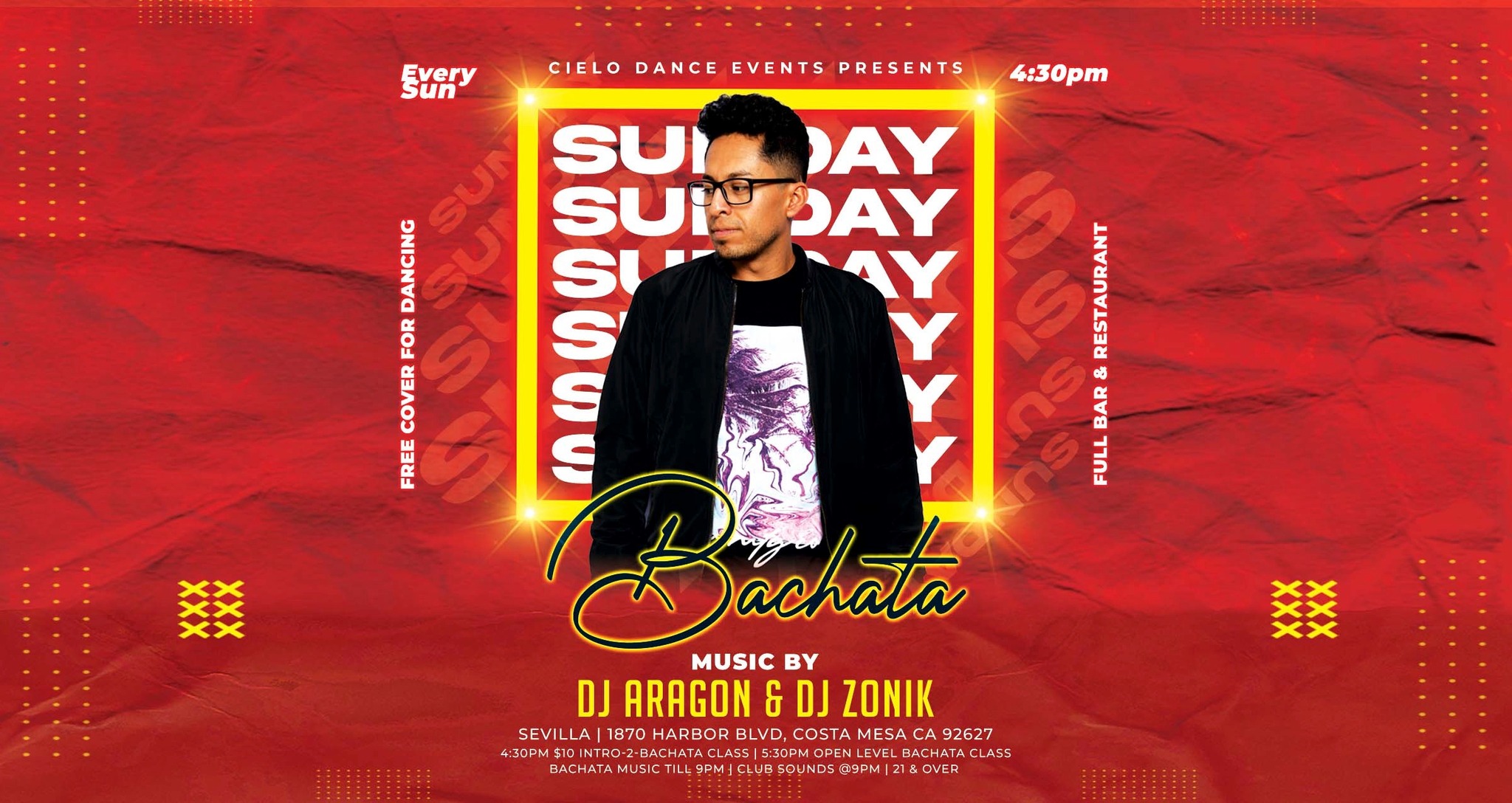 Bachata Sundays@Sevilla In OC