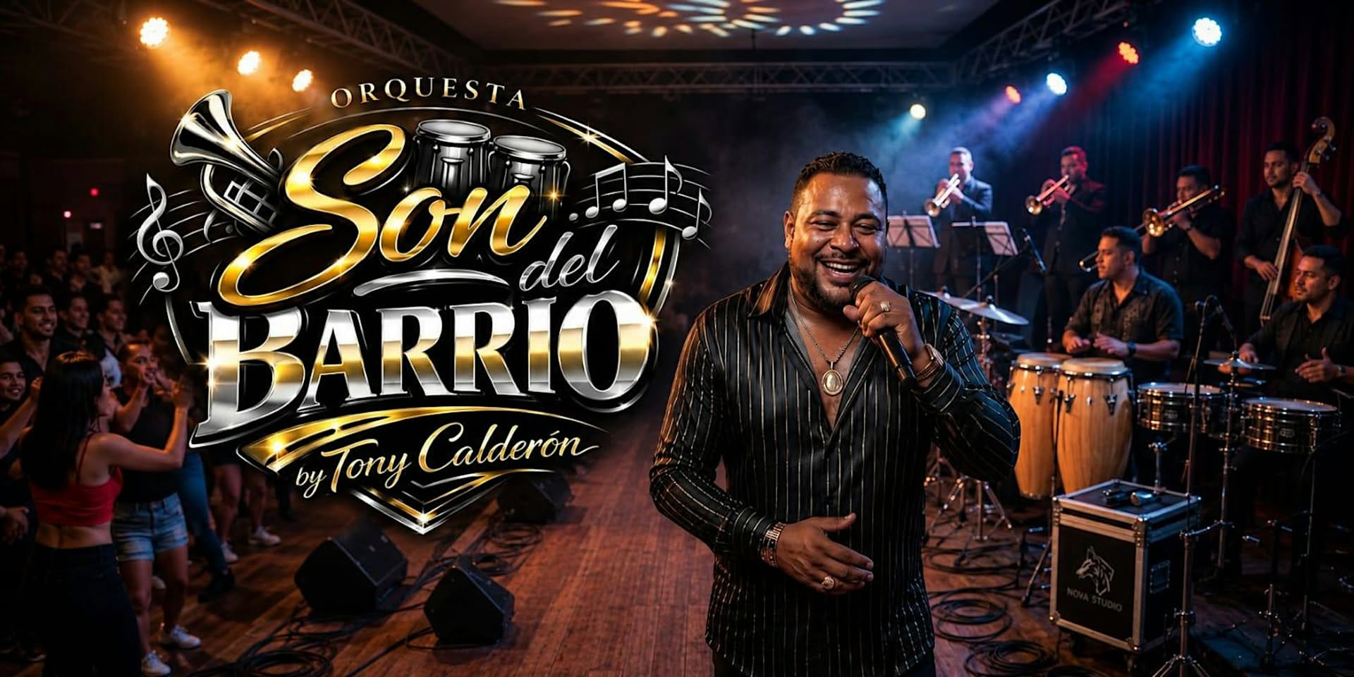 Salsa Saturday w Tony Calderon & Orquesta Son del Barrio + DJ Van Gogh!