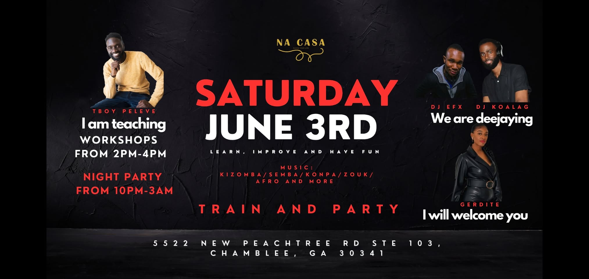 NACASA TRAIN & PARTY