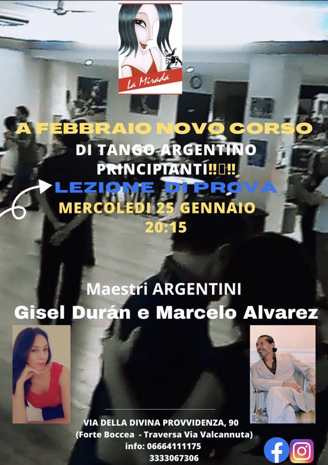 LEZIONE DI PROVA! NUOVO CORSO DI TANGO ARGENTINO PRINCIPIANTI ‼️😄