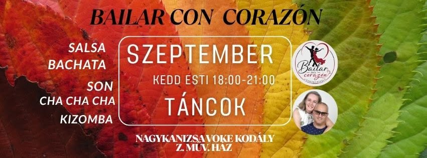 KEDD ESTI TÁNC SZEPTEMBER