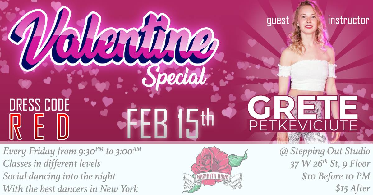 Bachata Rosa - Love Is In The Air!