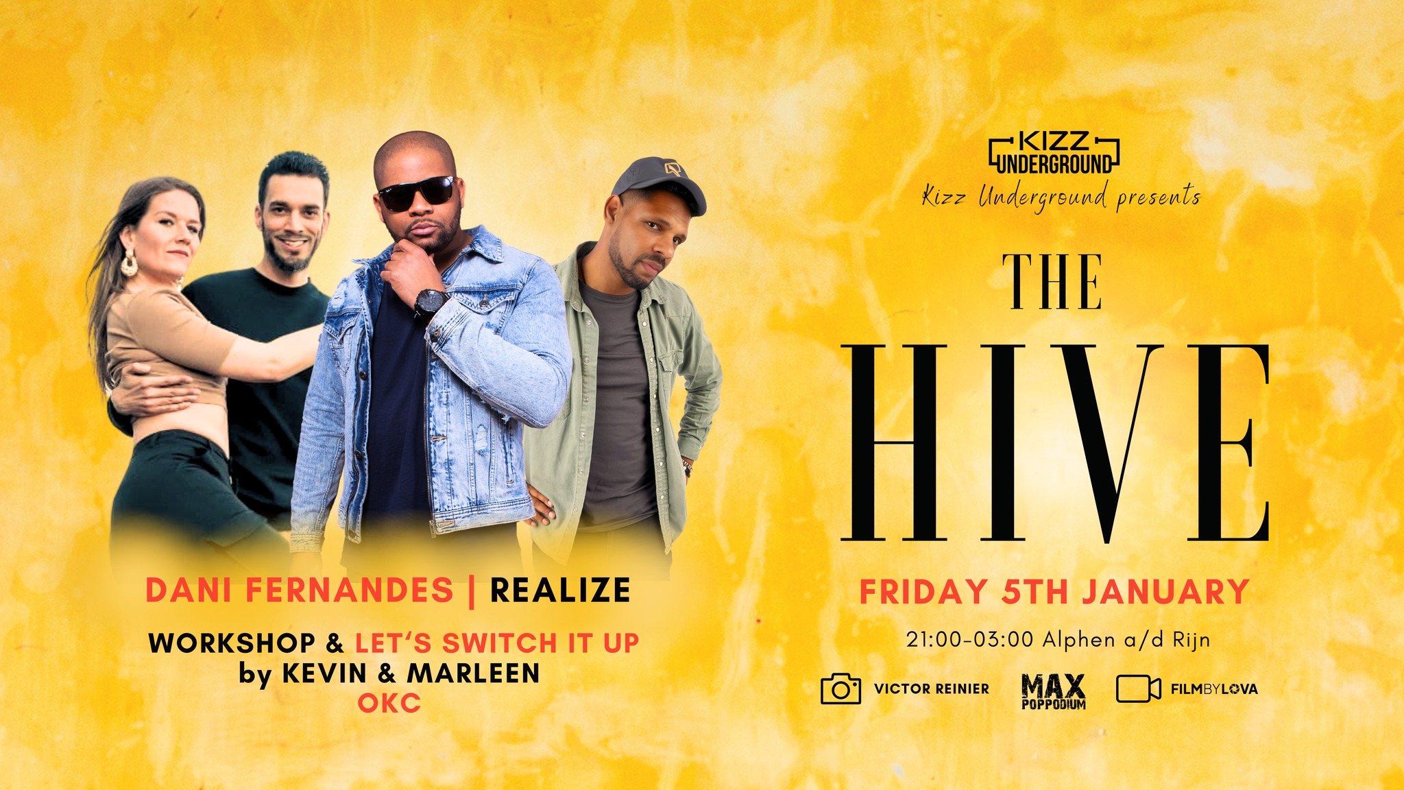 The Hive Dani Fernandes x Realize x Our Kizomba Connection