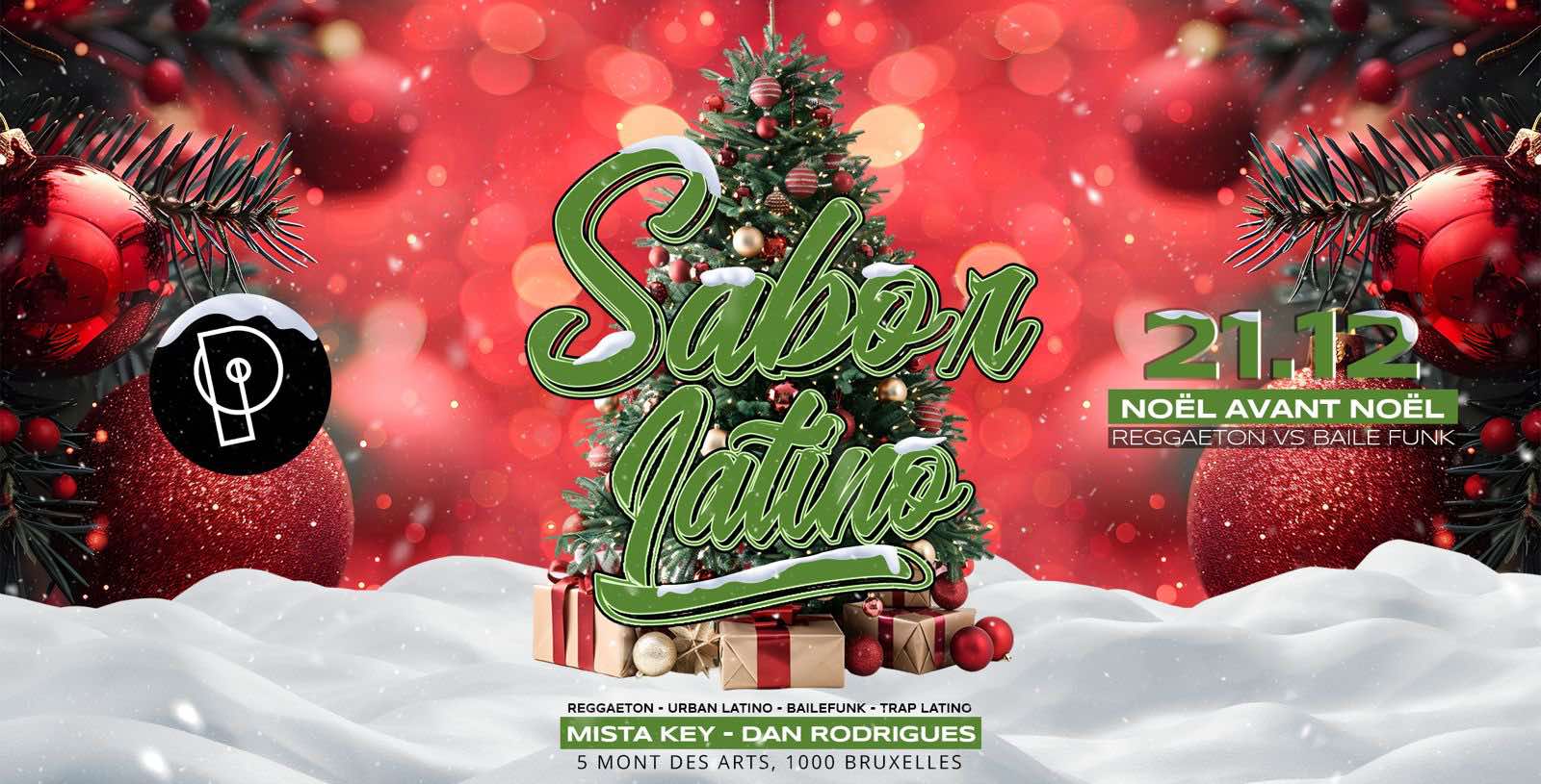 SABOR LATINO π΄ 21.12.25 π΄ Plein Publiek Bruxelles