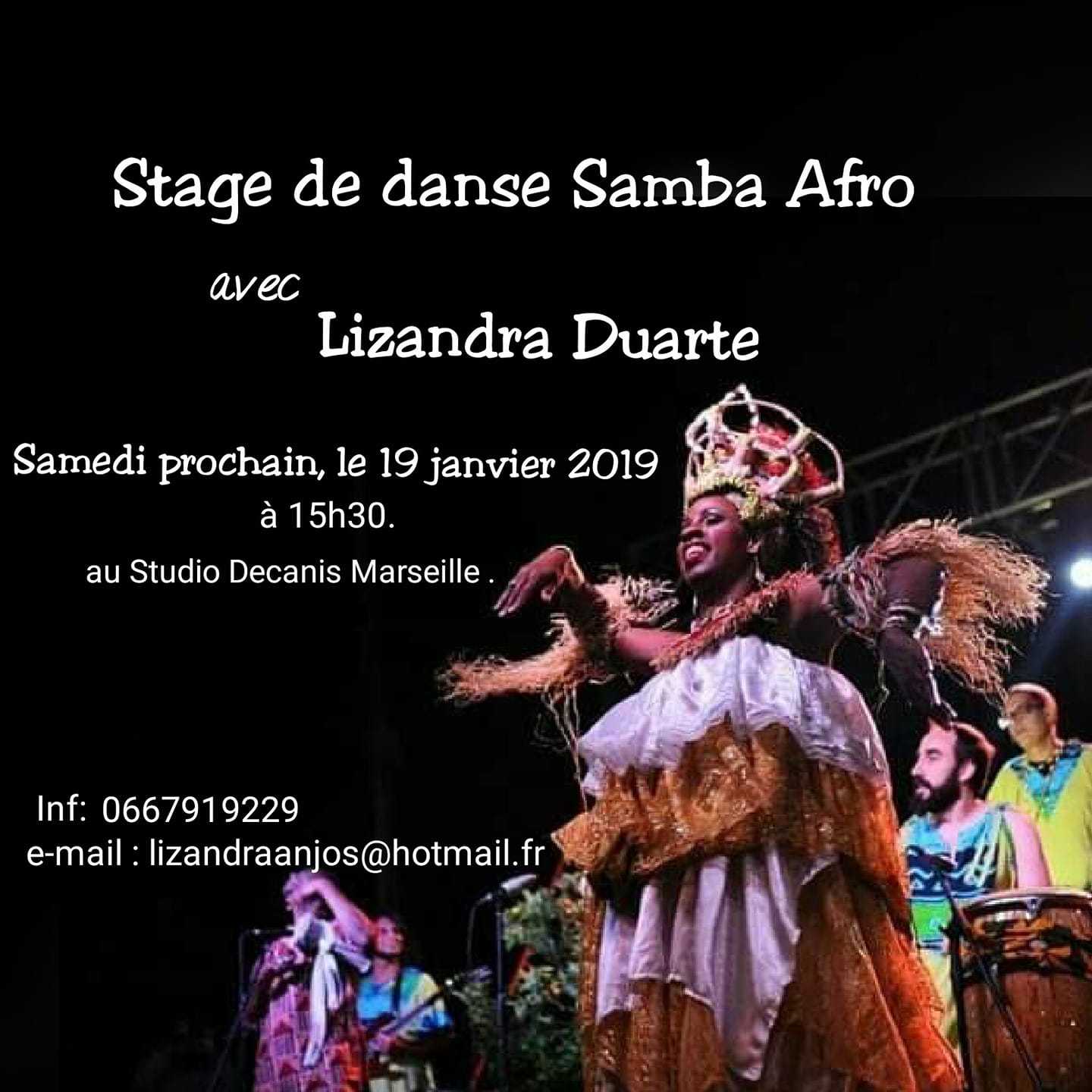 Stage De Danse SAMBA AFRO - BRÉSIL