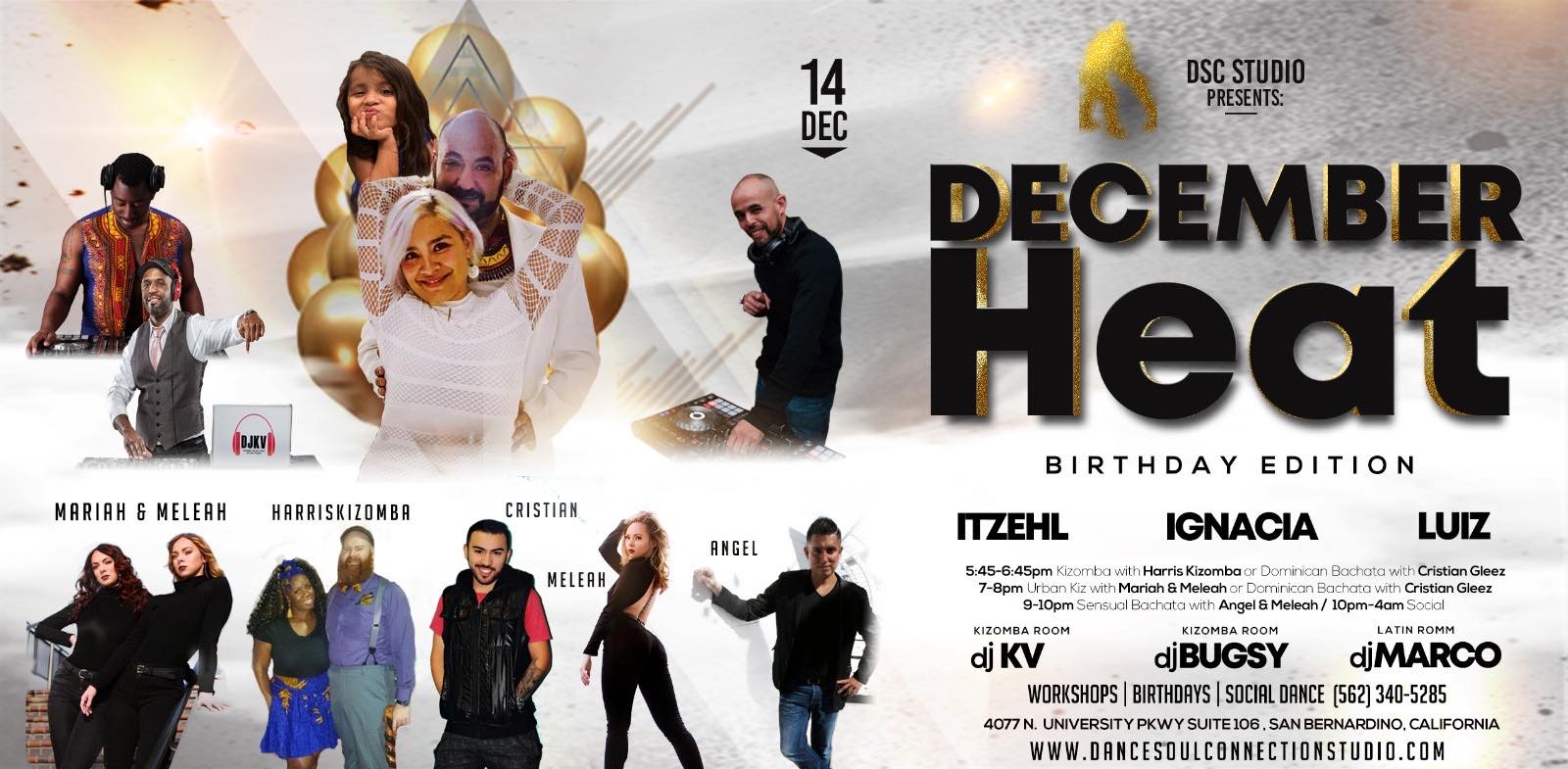 December Heat! Birthday Edition