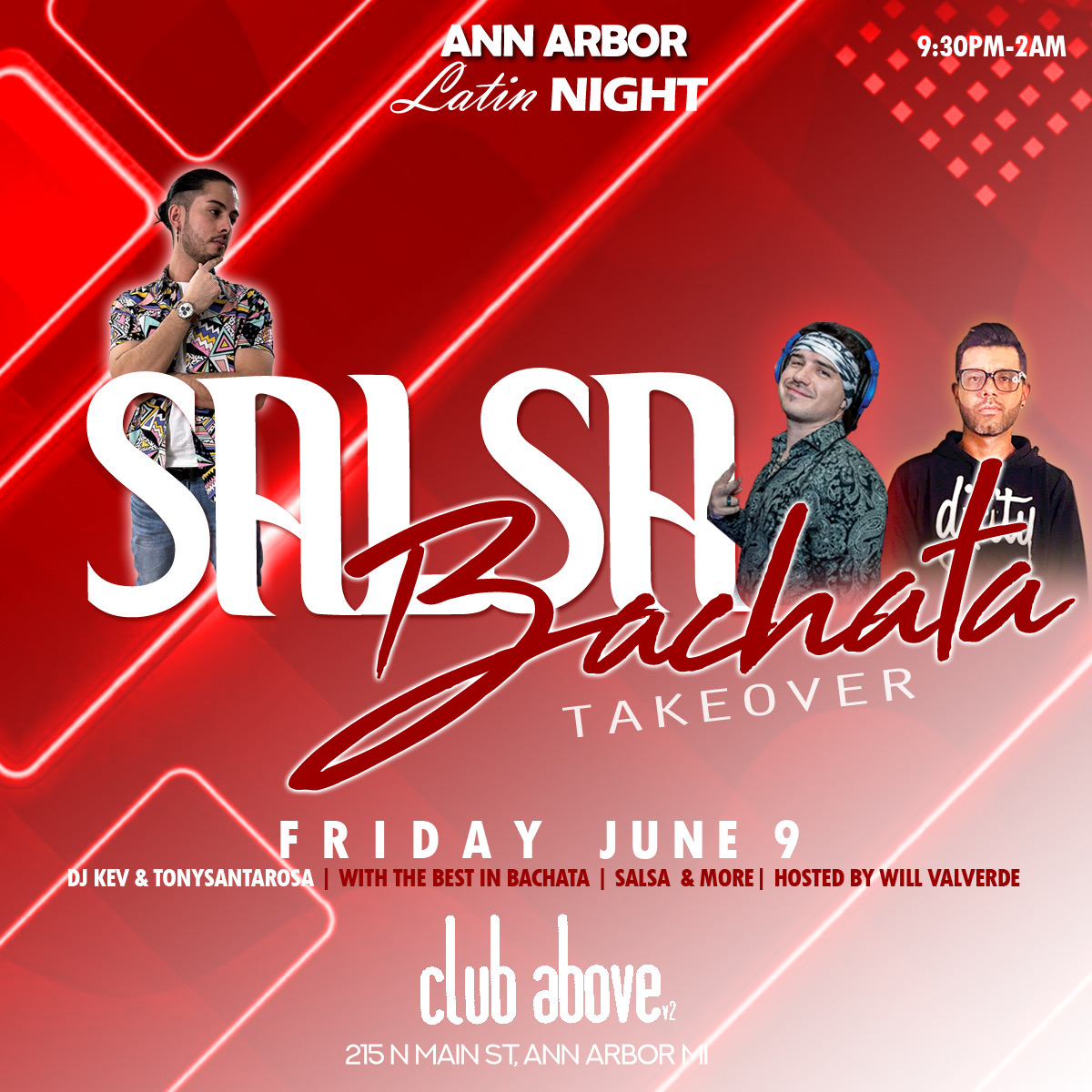 BACHATA & SALSA TAKEOVER - ANN ARBOR