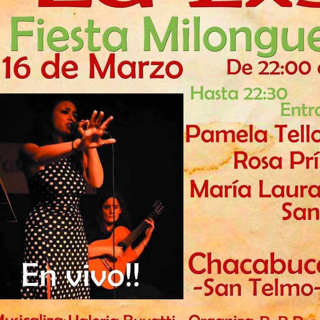La 2x3 Fiesta Milonguera del 16 de Marzo
