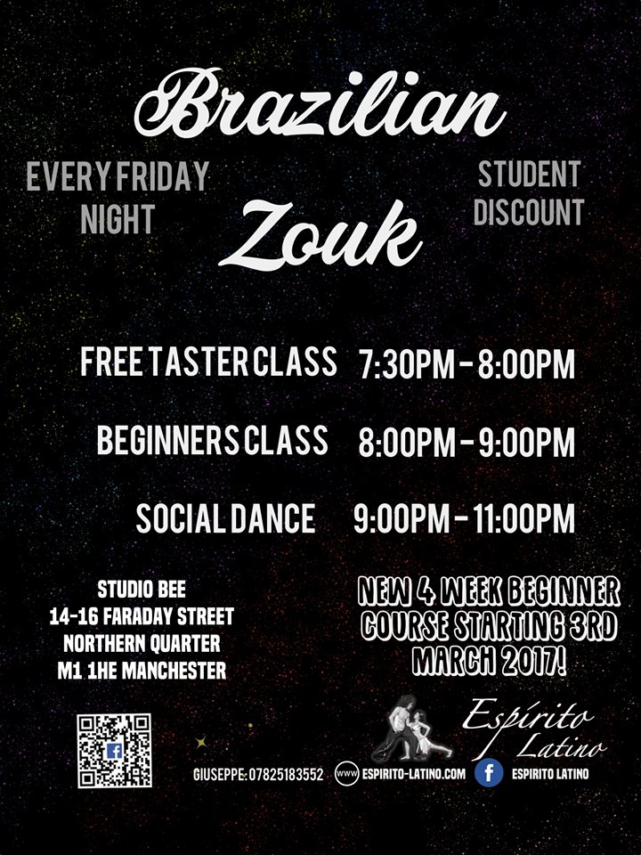 Brazilian zouk new 4 weeks course