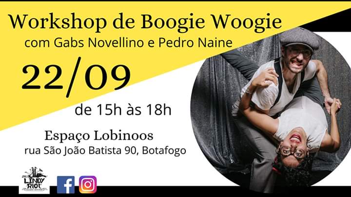 Workshop de Boogie Woogie com Gabs Novellino e Pedro Naine