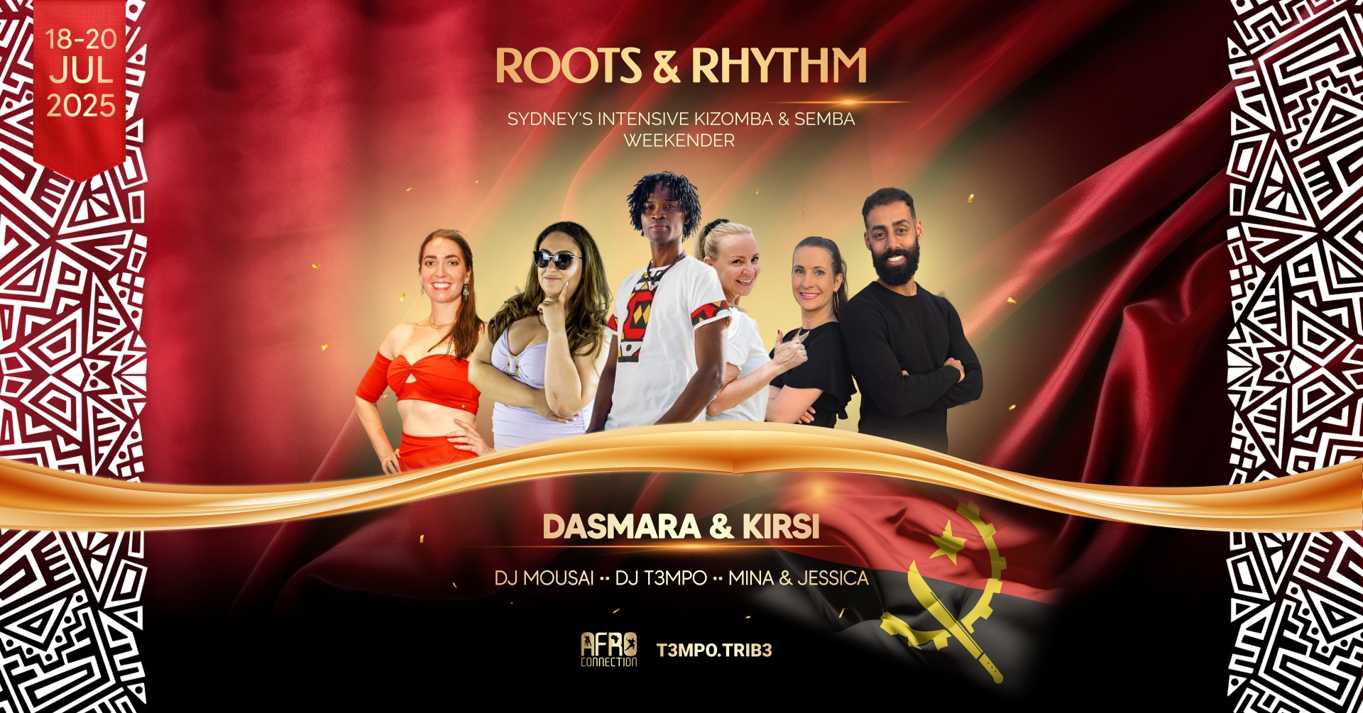 ROOTS & RHYTHM Sydney's Intensive Kizomba & Semba Weekender