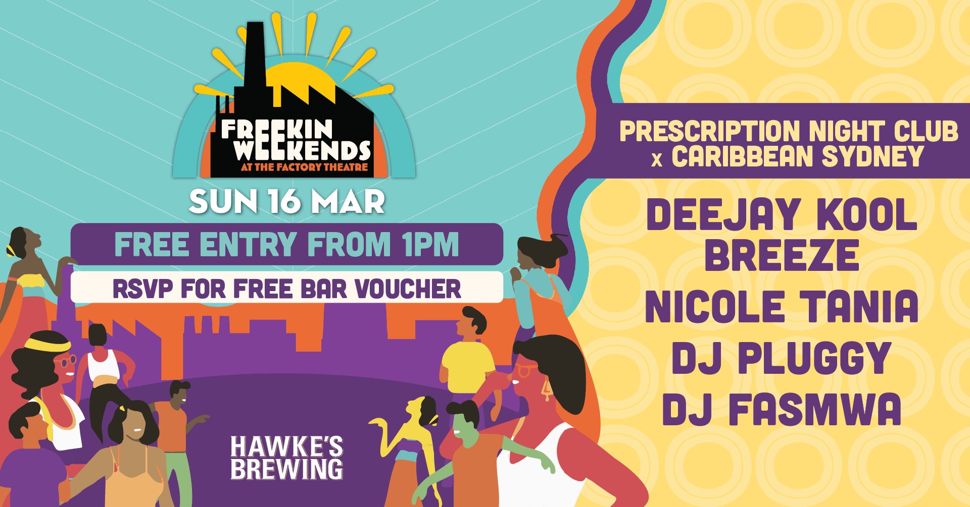 CARNIVAL FEST Pt.2 x CARIBBEAN VIBES x CARIBBEAN DJS x Fasmwa, KoolBreeze & Nicole Tania!