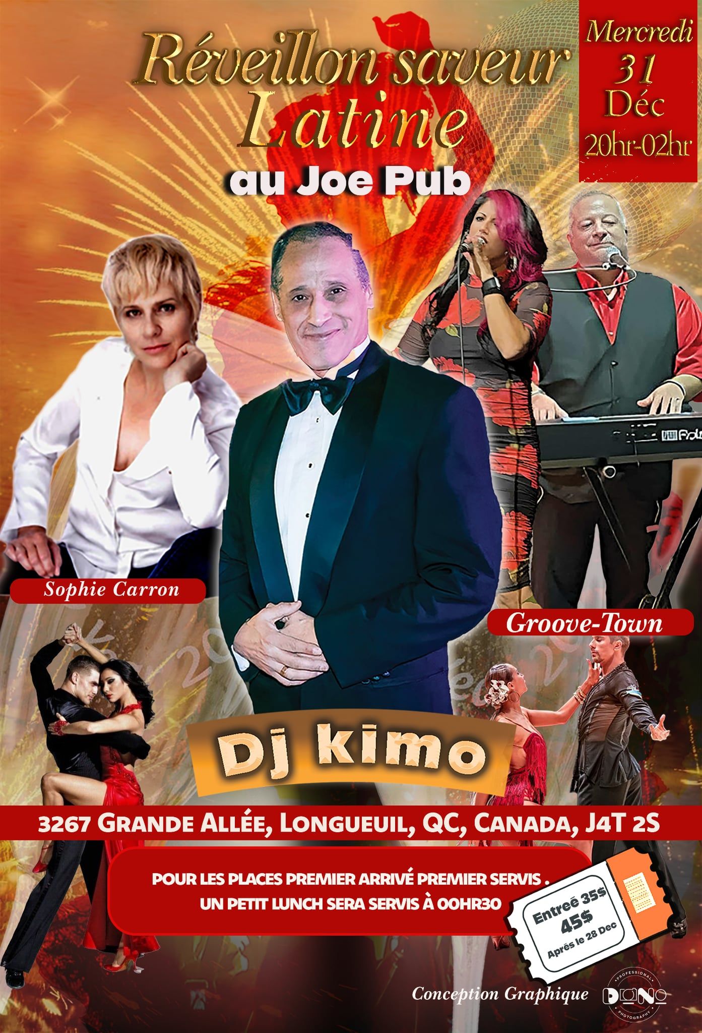 Le Réveillon au goût de salsa