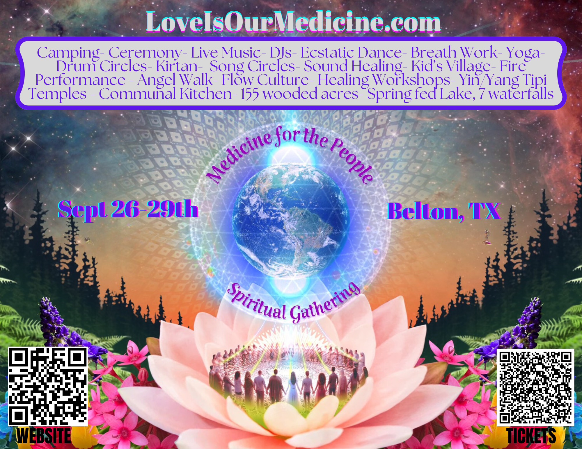 Medicine for the People Spiritual Gathering- Fall 2024