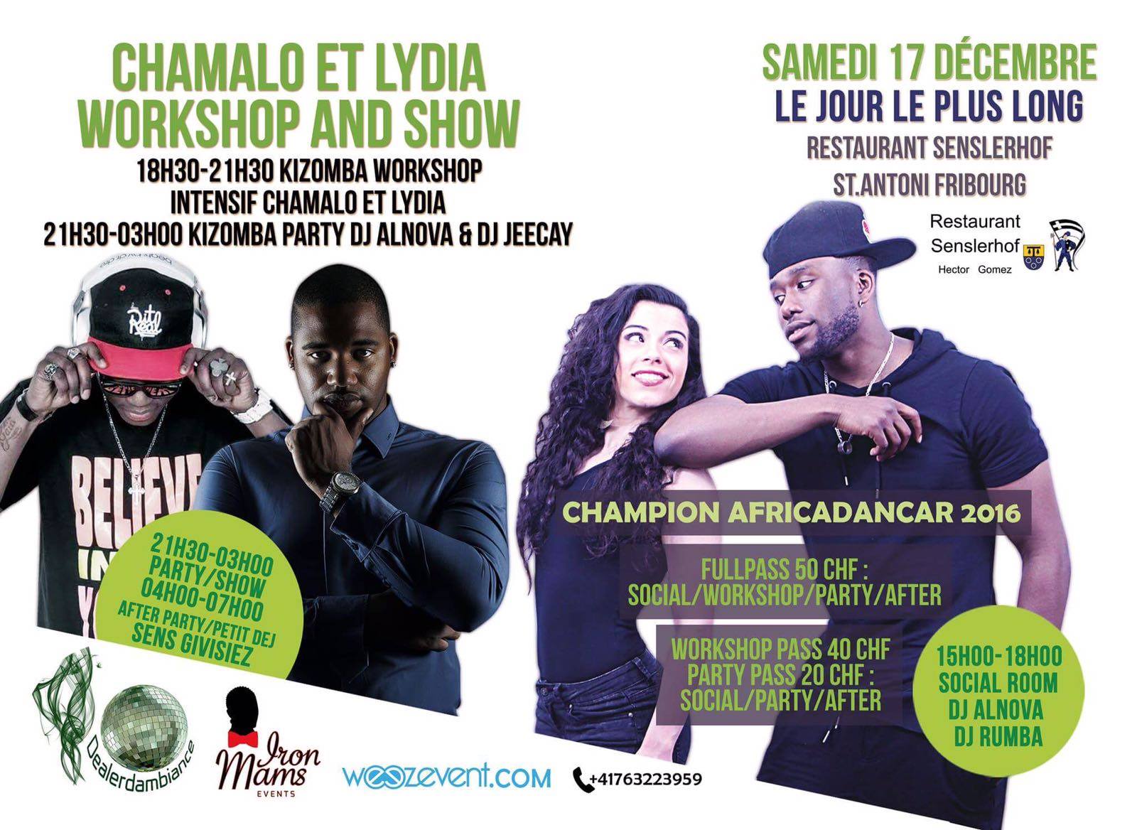 Le Jour le Plus long ! Chamalo & Lydia Dj Alnova Dj Jeecay