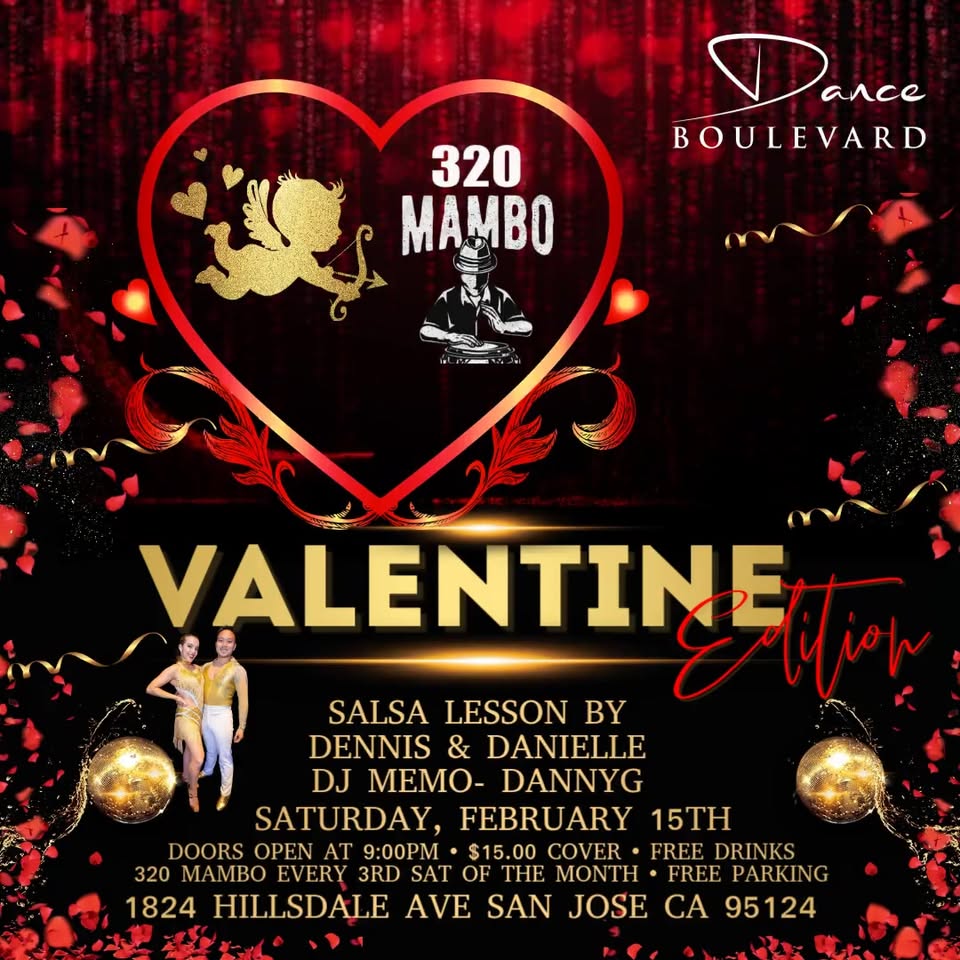 320 Mambo Social Valentine edition