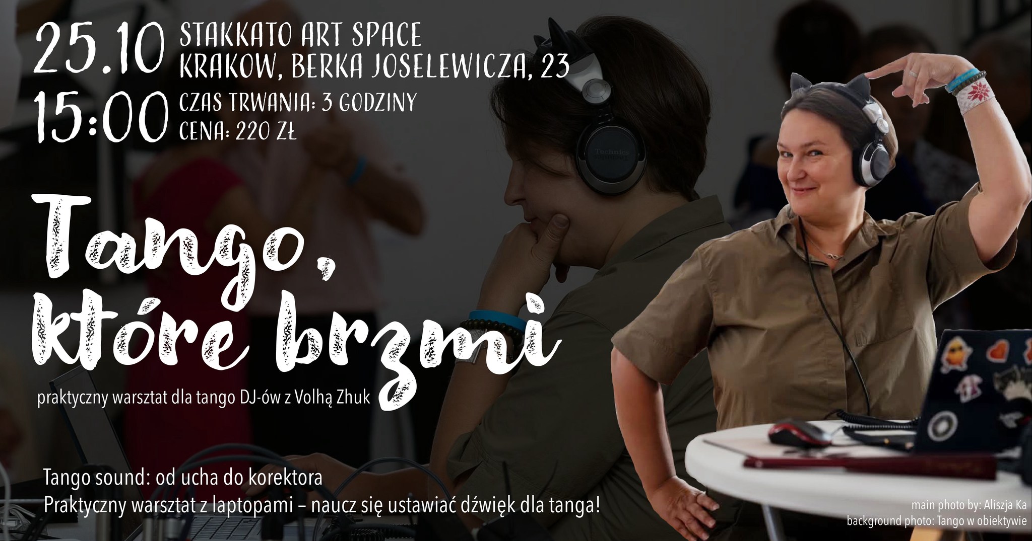 Tango, które brzmi. Praktyczny warsztat dla tango DJ-ów z Volhą Zhuk