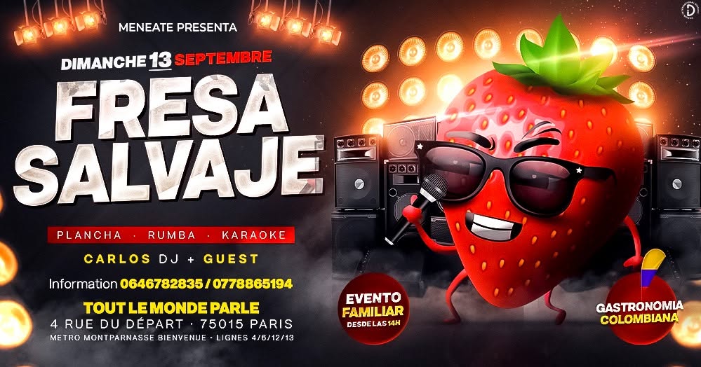 Fresa Salvaje Paris
