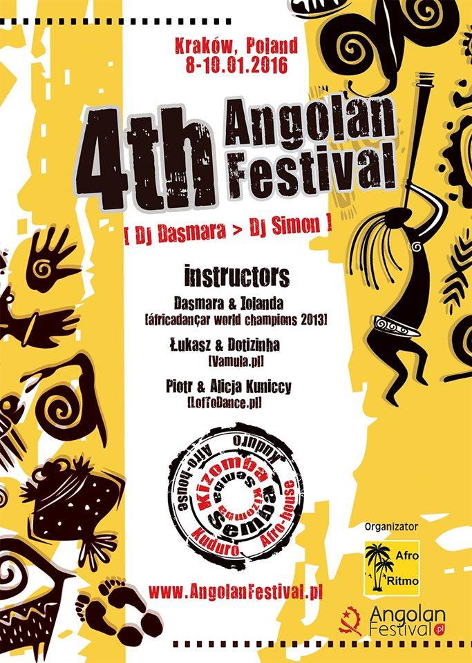 Grupa Sensualmente na 4th Angolan Festival 8-10.01.2016 Cracow Poland