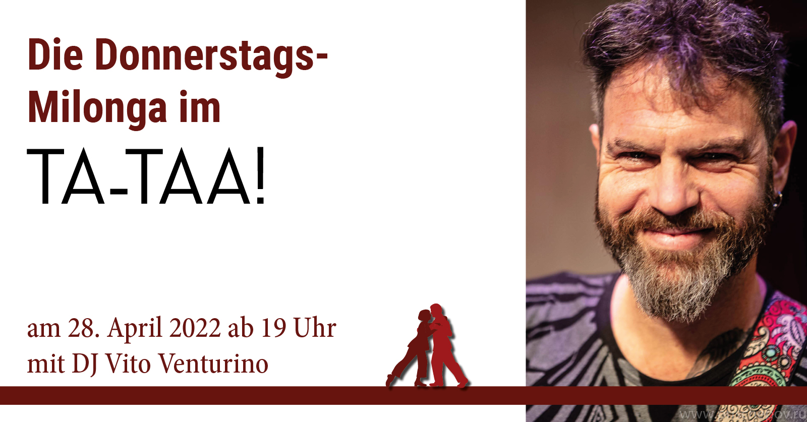 Milonga Jueves im TA-TAA! mit Vito Ventu