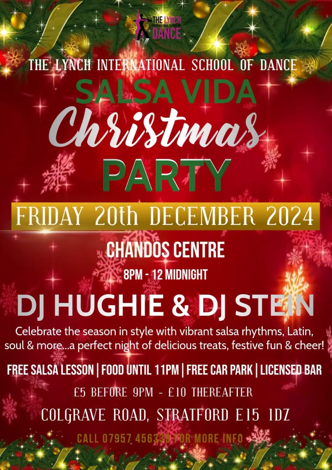 Salsa Vida Christmas Party