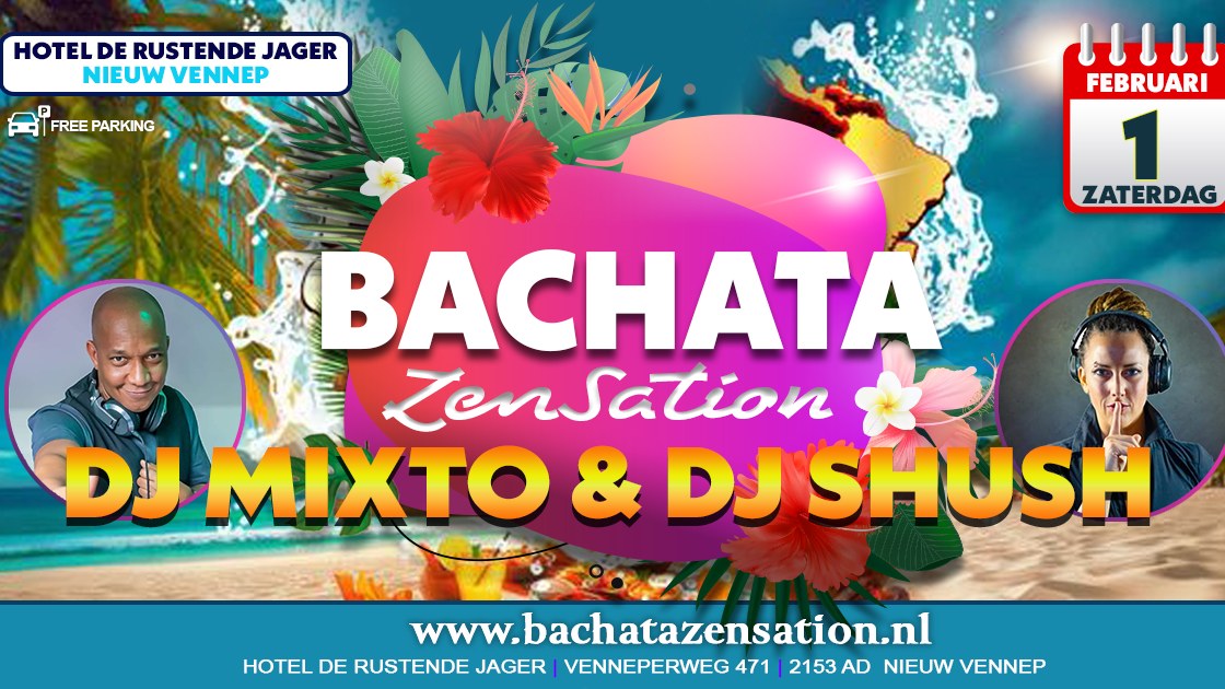 Bachata Zensation @ Nieuw Vennep (nabij Hoofddorp).