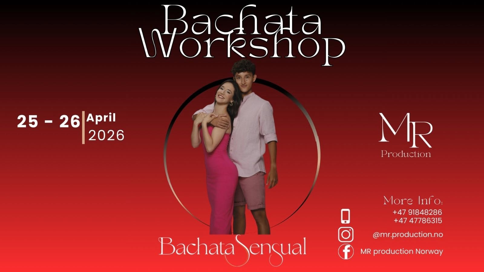 Bachata Sensual Weekend Workshop - Agustin & Alba