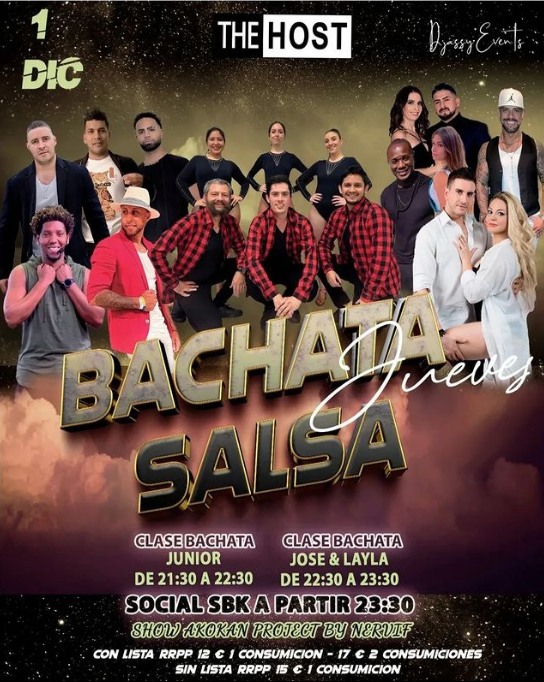 THE HOST BachataSalsa
