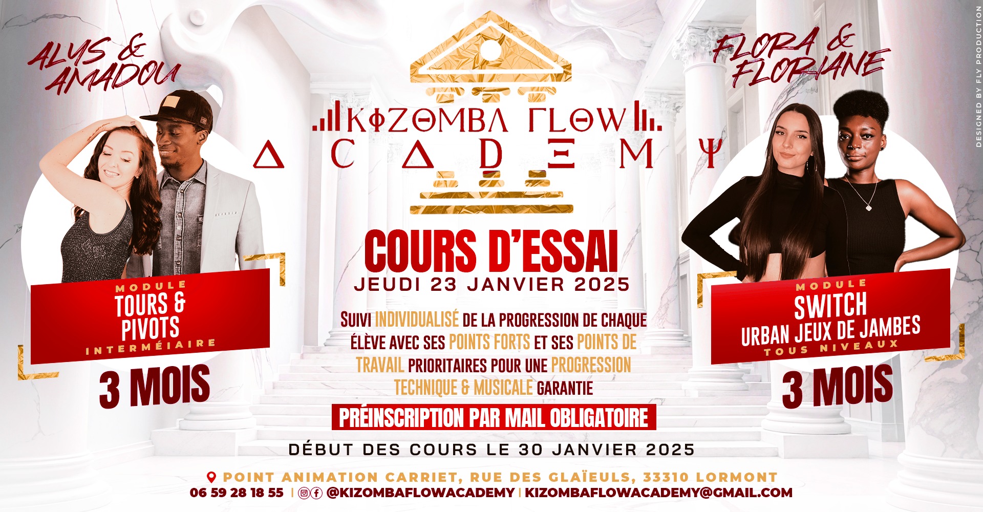 Rentrée 2025 - KIZOMBA FLOW ACADEMY